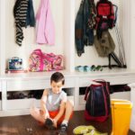 mudroom shoe storage